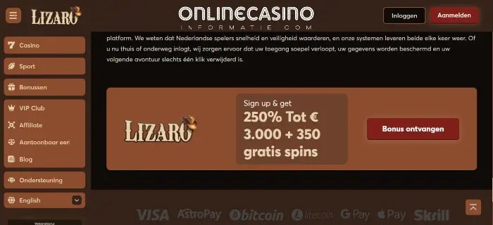 Is Lizaro Casino really that easy to start playing?